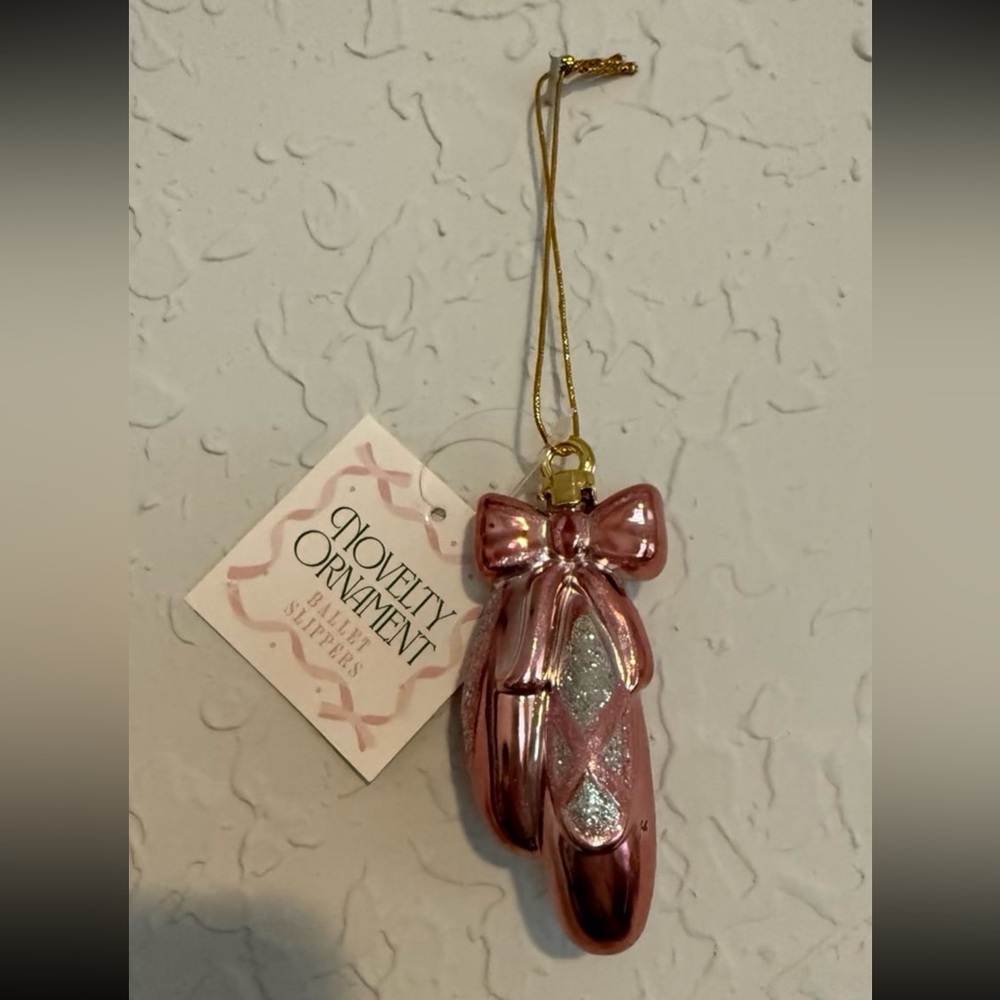 Target Bullseye Playground Ballet Slippers Christmas Ornament